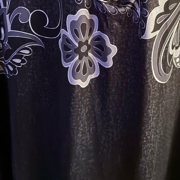 🆕 EMERY ROSE Plus Size Women's Printed Sleeveless Summer Dress 4X🆕 - Picture 8 of 12